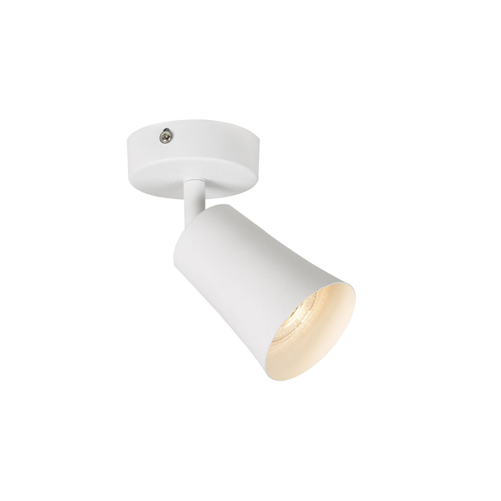 Telbix Alvey White GU-10 Spotlights - Single - 1 Light