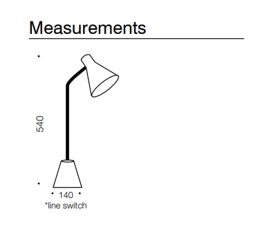 Ambia Table Lamps - size