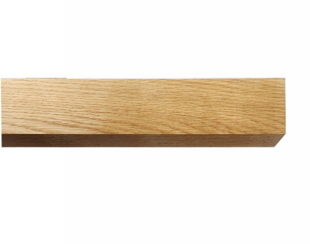 Ailia Imports American White Oak timber Pendant light - closeup