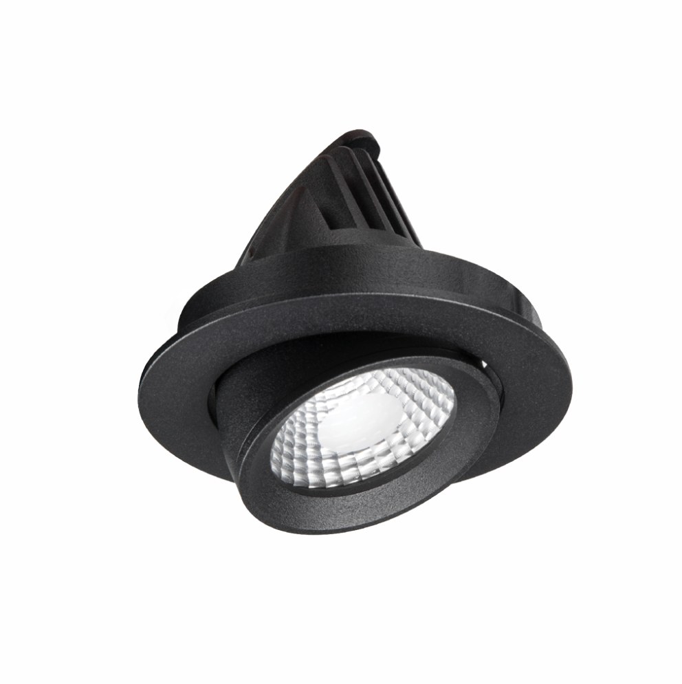 Apex Adjust Black 3000K Downlight
