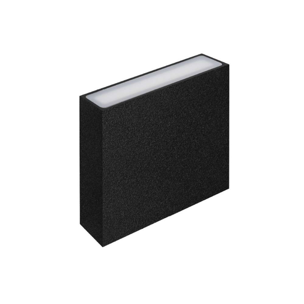 Unios Astro Black 7watt LED Wall Light group