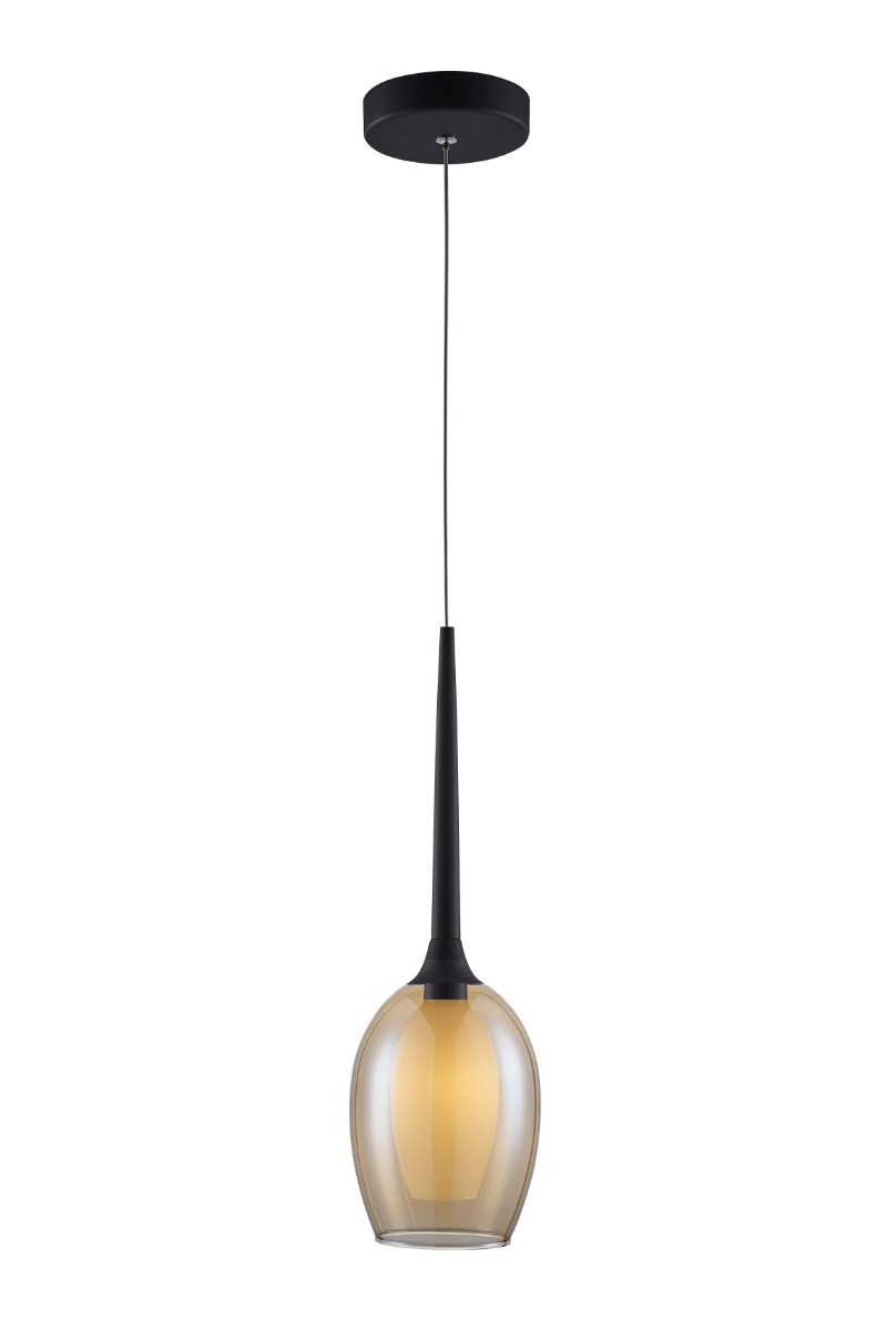 Ailia Imports Attica 1LT Amber Pendant