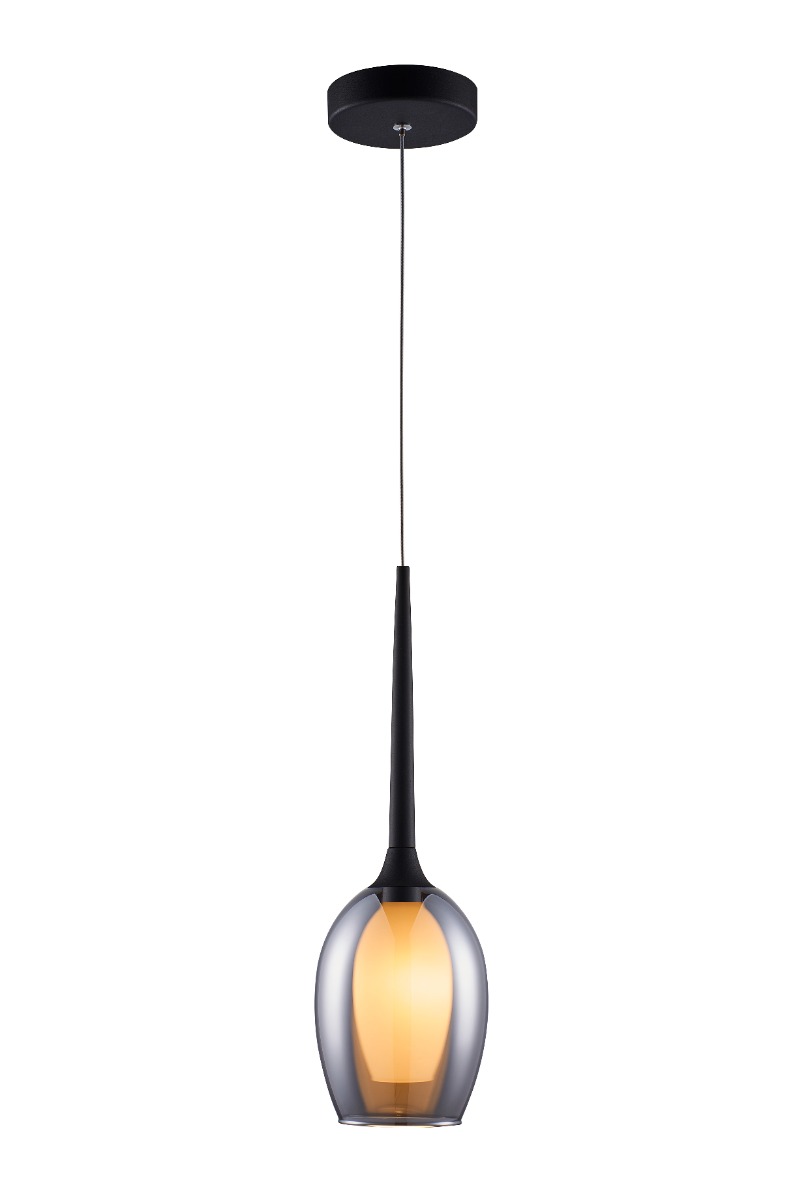 Ailia Imports Attica 1LT Smoke Pendant