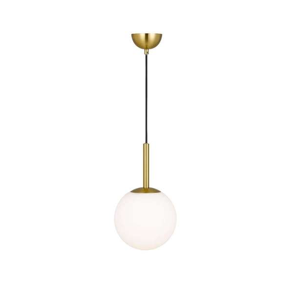 Telbix Lighting Bally 8Inch Brass Pendant