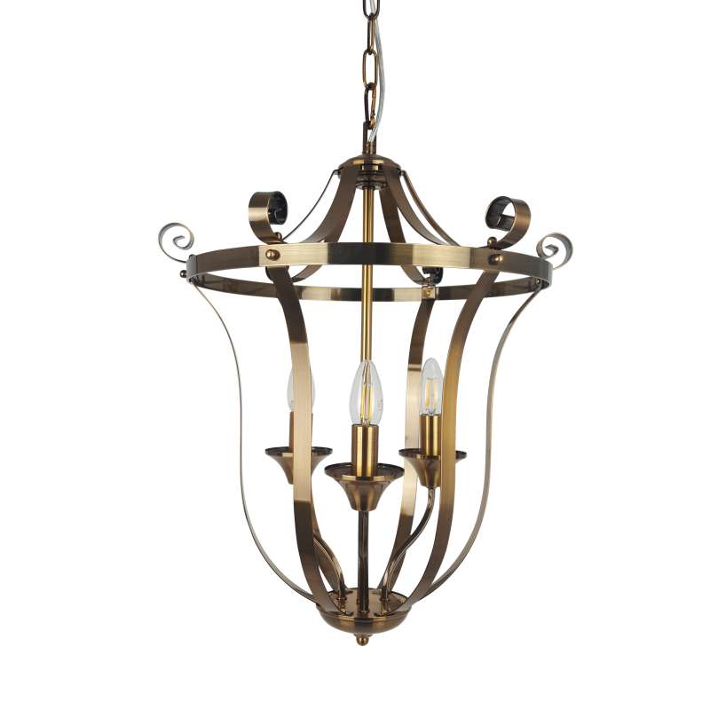 Balmore 3 Light Pendant - Bronze