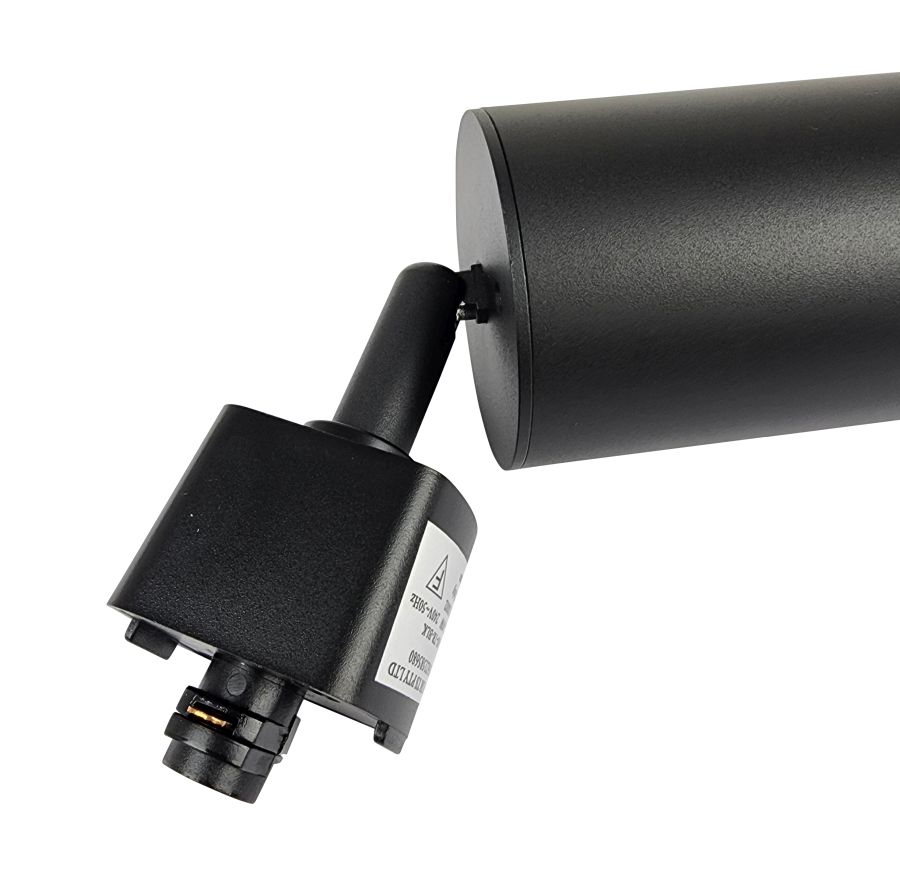 Ailia Imports Barden 1 Light Track Spotlight Black adapter