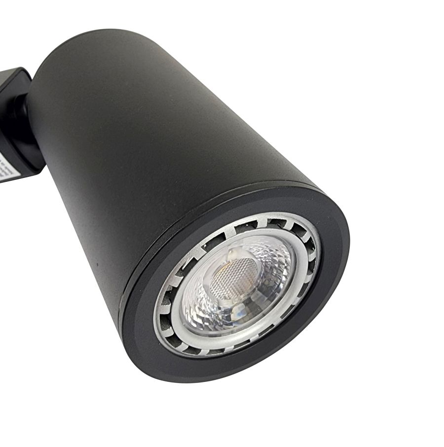 Ailia Imports Barden 1 Light Track Spotlight Black Face