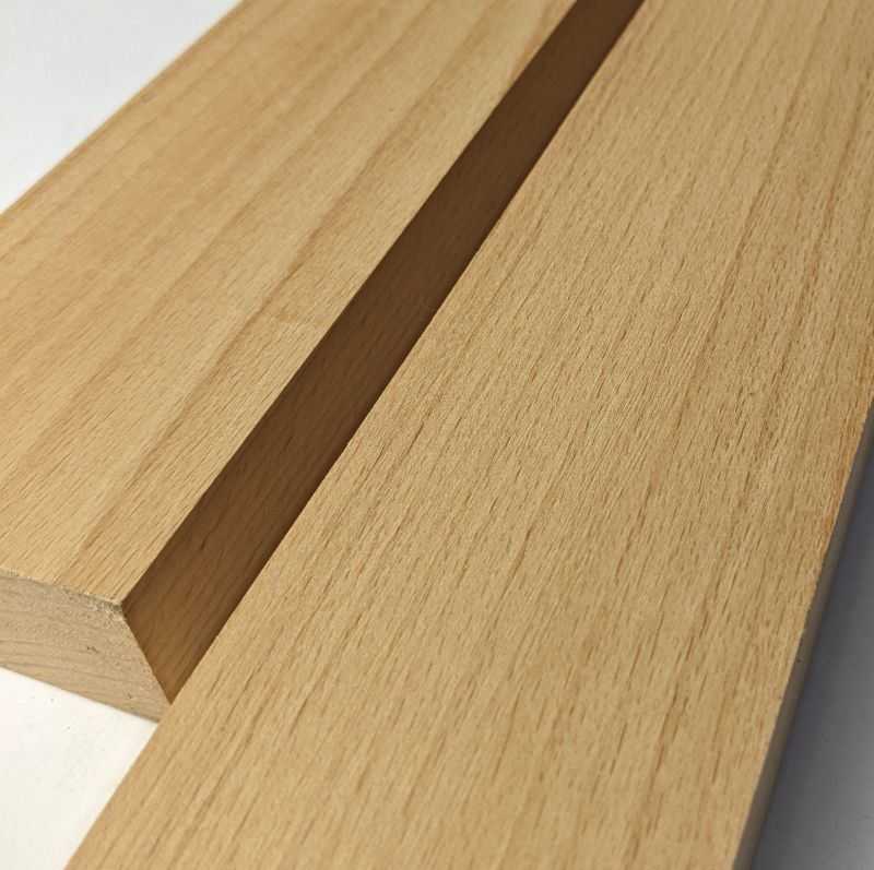 European Beech Timber LED Pendant Light - closeup