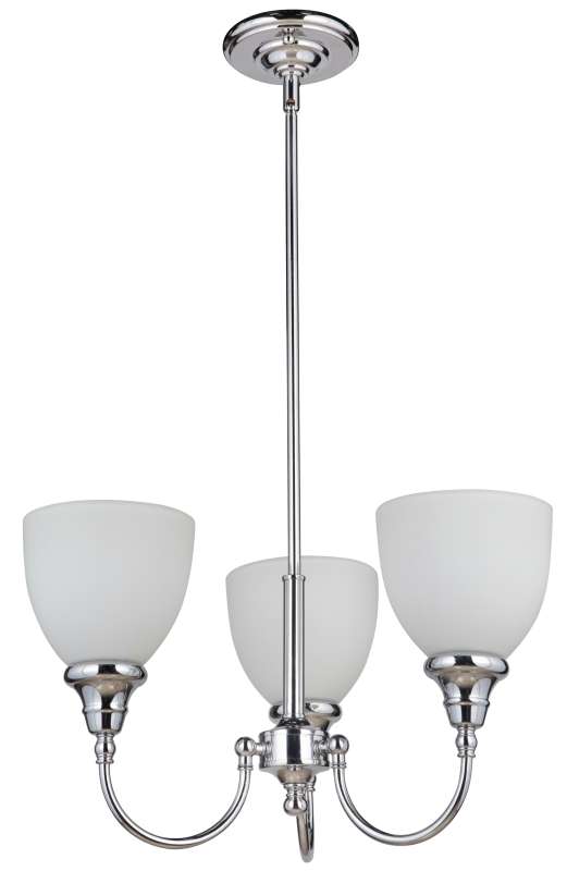 Benson 3 Light Chrome Pendant Light
