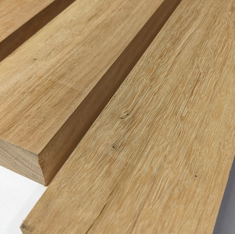 NSW Blackbutt unfinished Timber planks - closeup