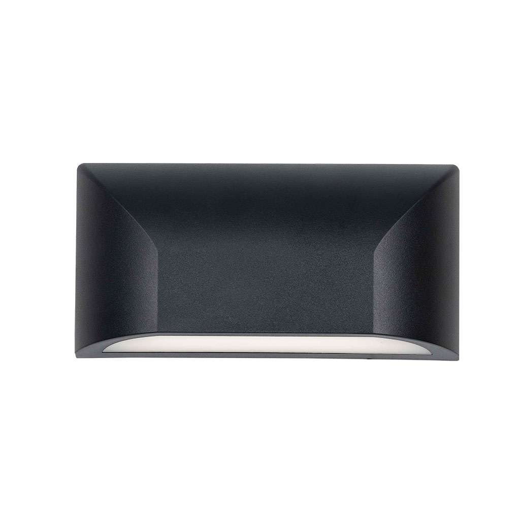 Telbix Bloc EX5 Down only wall light - Black