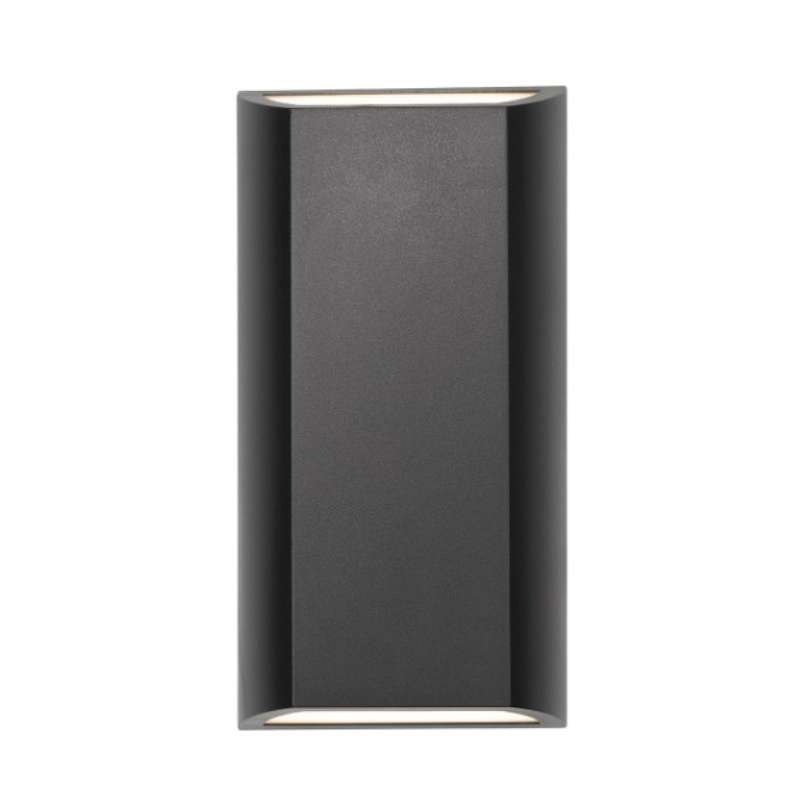 Telbix EX8 Bloc Up / Down Pillar Light - Black
