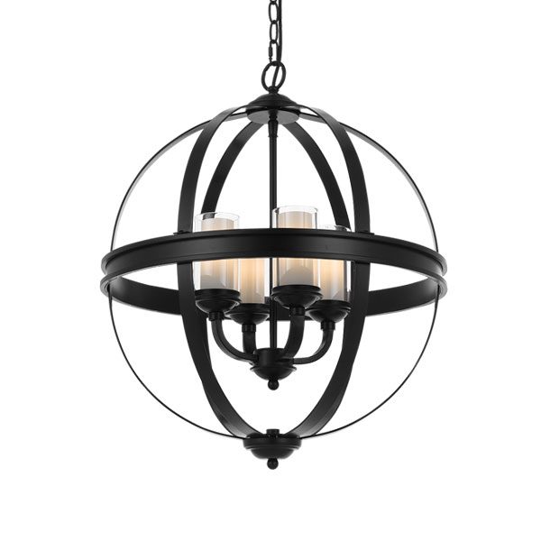 Bodum 4 Light pendant Black