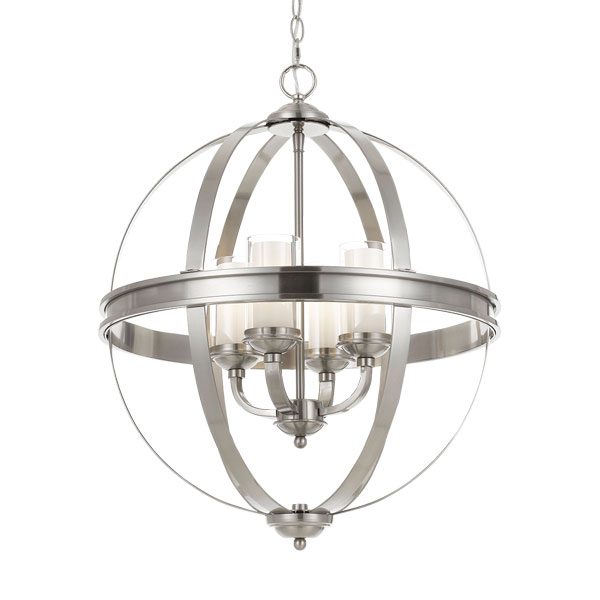 Bodum 4 Light pendant Nickel