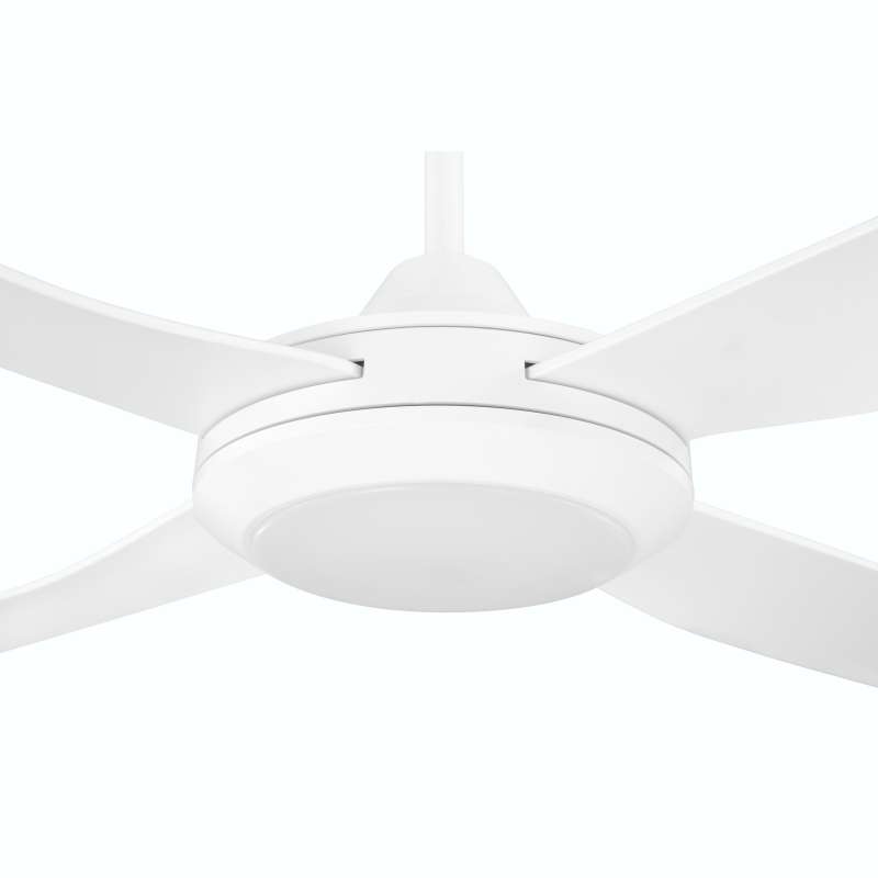 Eglo Bondi White Ceiling Fan with Light - 203626 - closeup