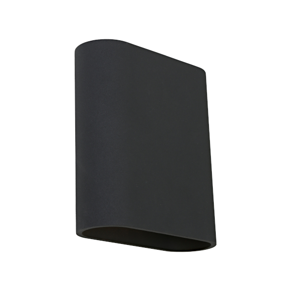Cougar Lighting Bowen Black Outdoor Up/Down Wall Light
