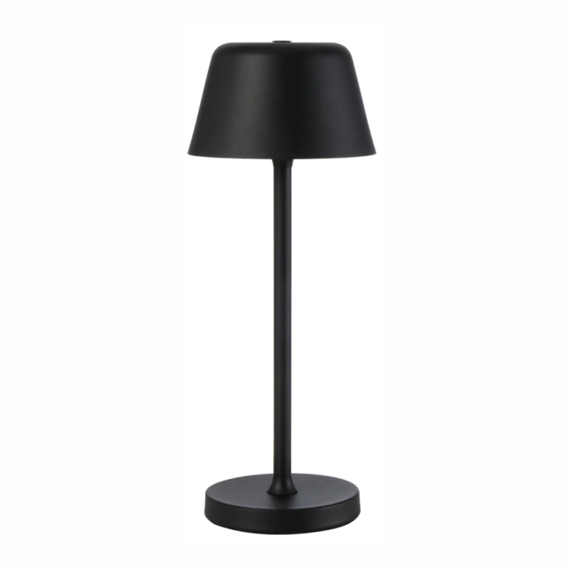 Telbix Briana Rechargeable Desk Lamp Black