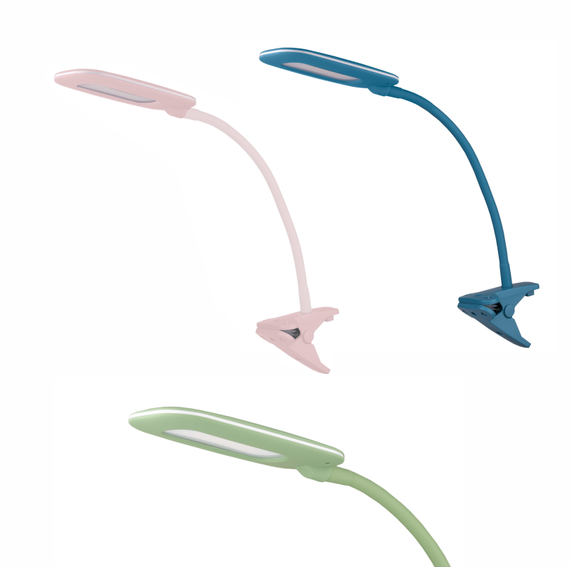 Mercator Bryce LED Clamp Lamp - 3 colours