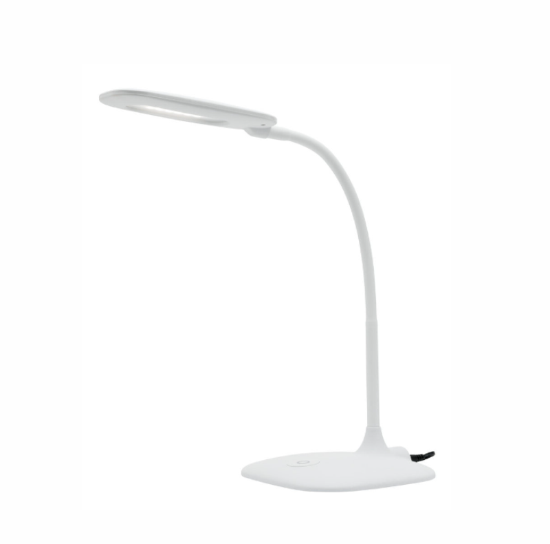 Mercator Bryce LED Desk Lamp - White A21341WHT