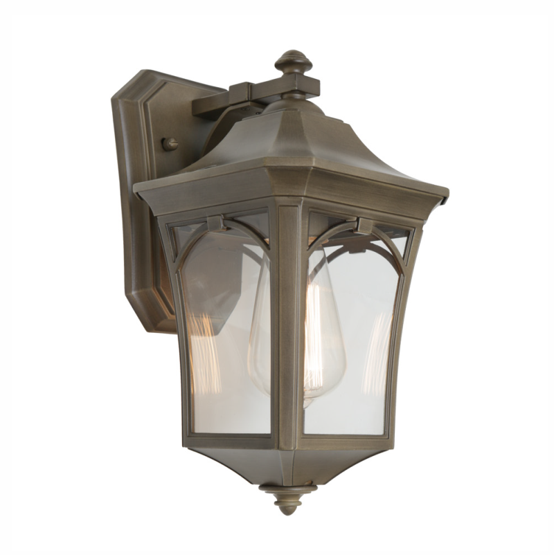 Cougar Lighting Burston Old Bronze Small and Large Coach Light