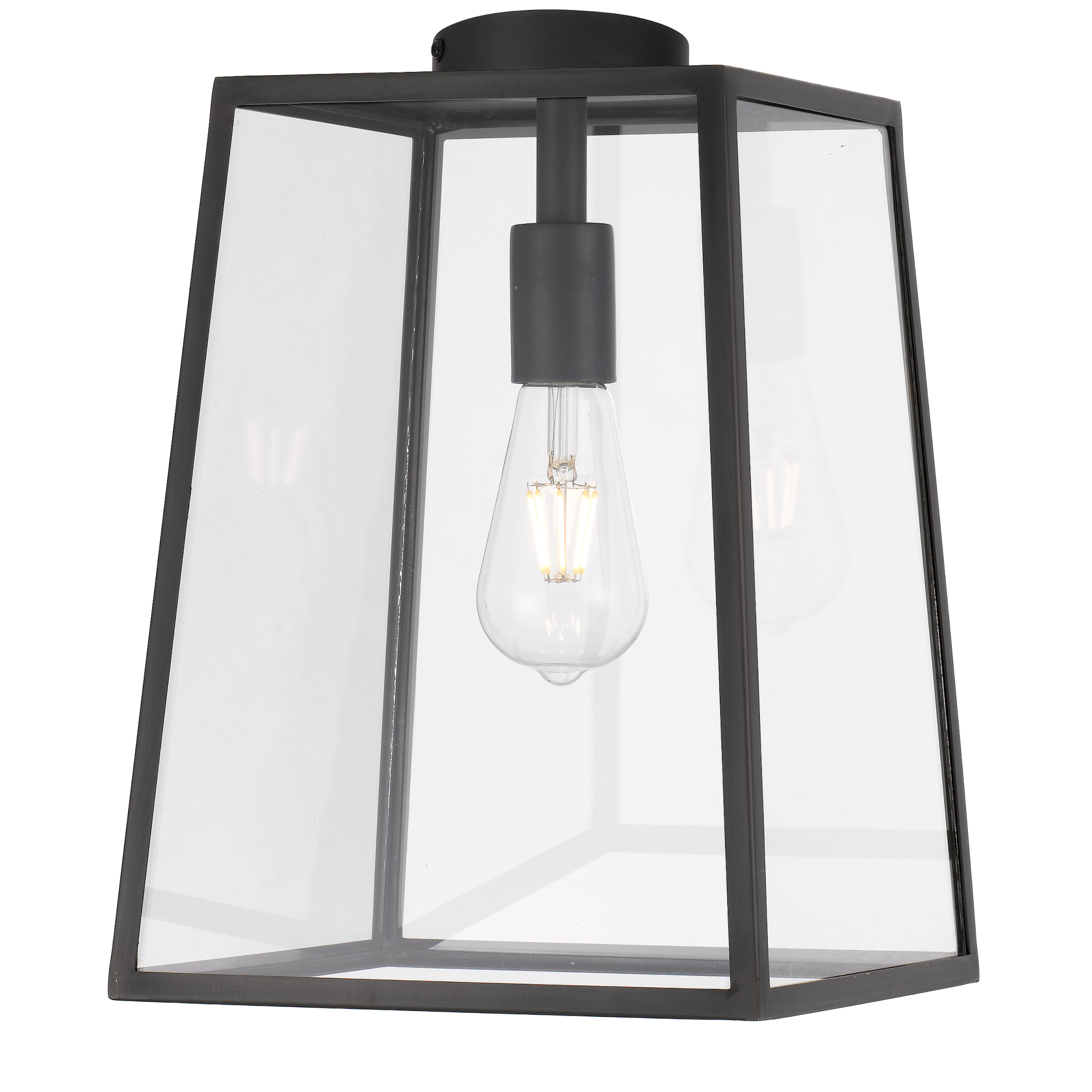 Telbix Lighting Cantena Black Pendant Light 25cm