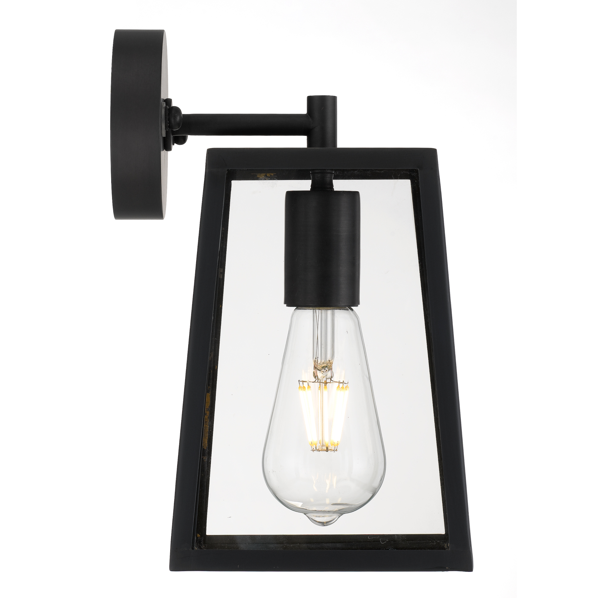 Mercator Lighting Cantena Black Exterior Wall Light