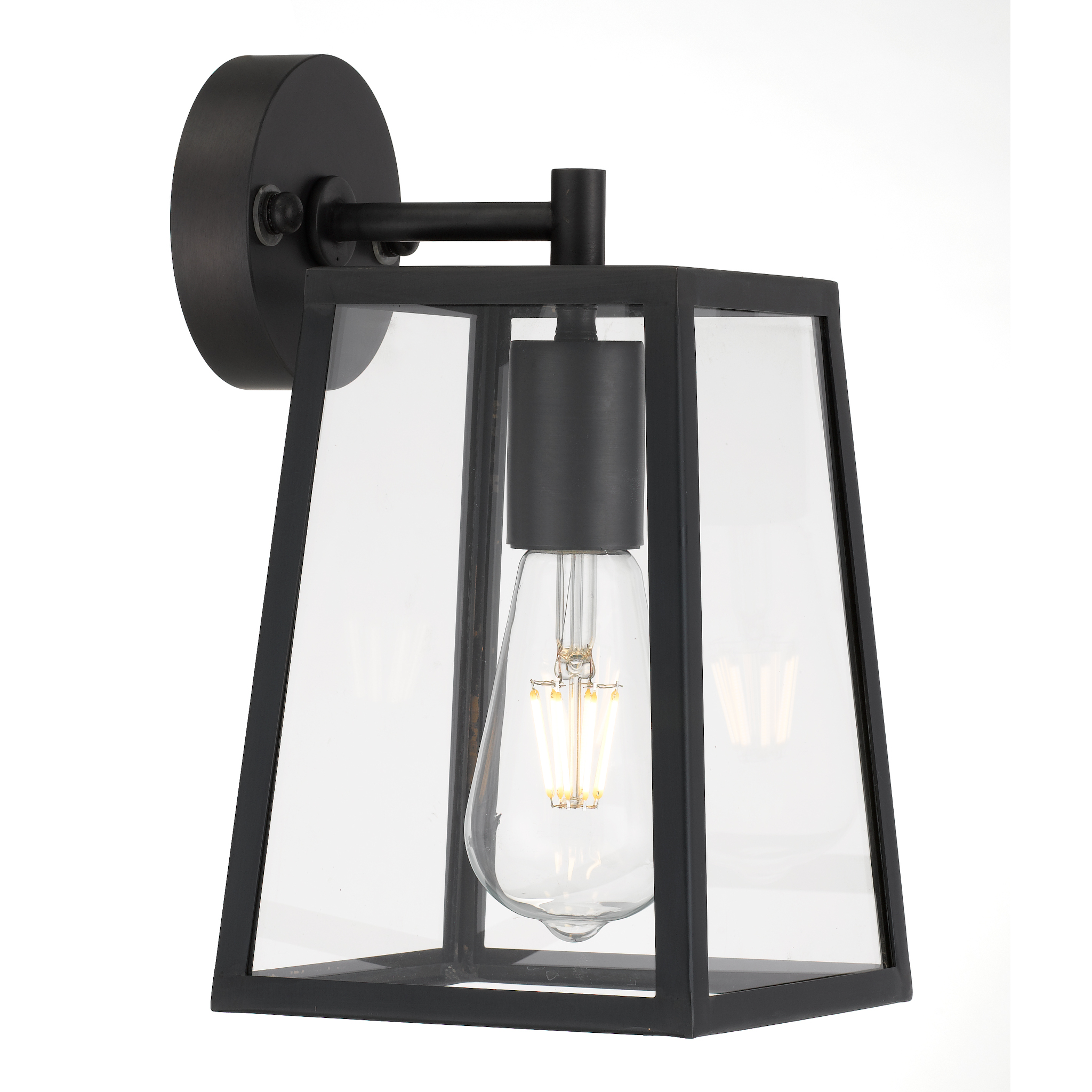 Mercator Lighting Cantena Black Exterior Wall Light