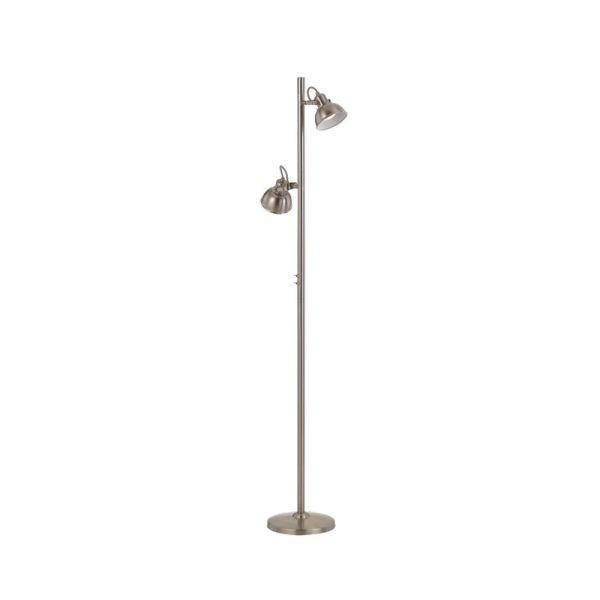 Carson Nickel 2 Light Floor Lamp