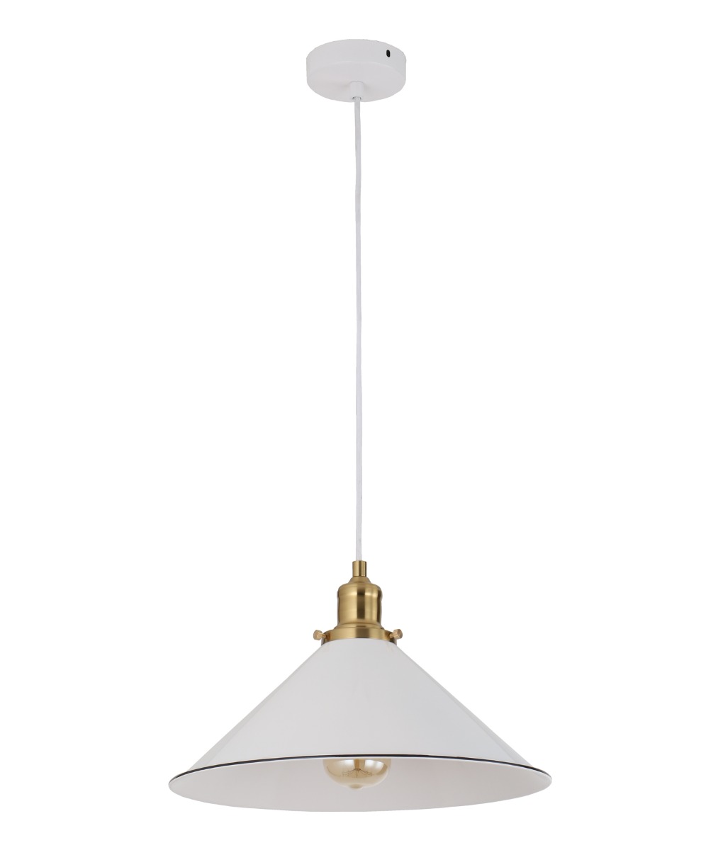 CLA Lighting Cerema 3 White 1 Light pendant light