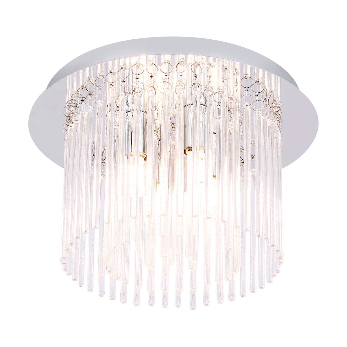 Mercator Lighting Clarence Crystal Ceiling Light 4LT