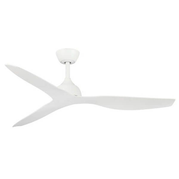 Fanco Eco Style 52inch Ceiling Fan - White (No Light) CFFCTY3WH