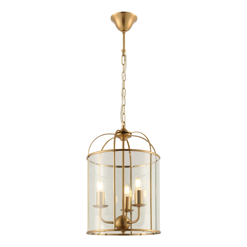 Cougar Lighting Clovelly 3LT Gold Pendant Light