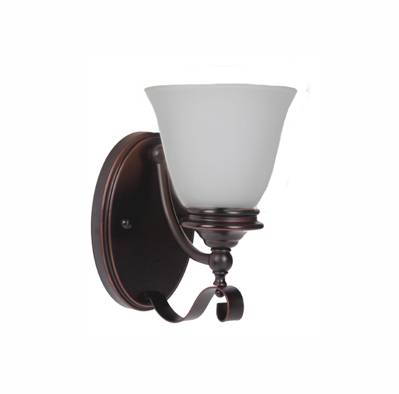 Lode Dallas 1 Light Wall Light - Bronze