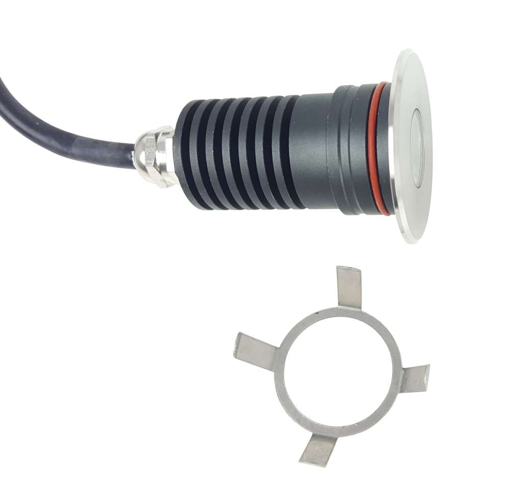 Deck03 3watt LED Deck Light - Side