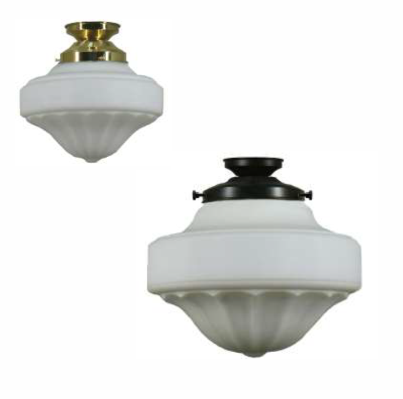 Lode Derby 9inch Opal Glass DIY Light Fitting - group