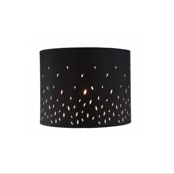 Toongabbie Lighting DIY1733BLK Black DIY Fabric Shade Batten Fix