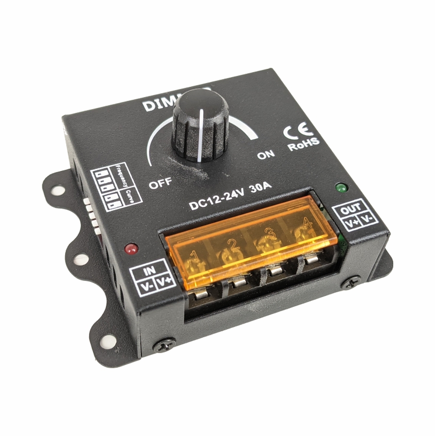 Ailia Imports 12VDC Adjustable Dimmer 30A Side