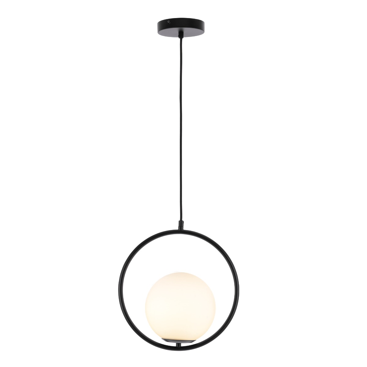 Mercator Lighting Edith Pendant Round Matte Black