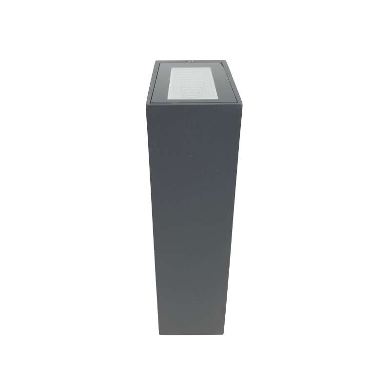 Ailia Imports - Edwin 6watt LED Wall Light - Grey front