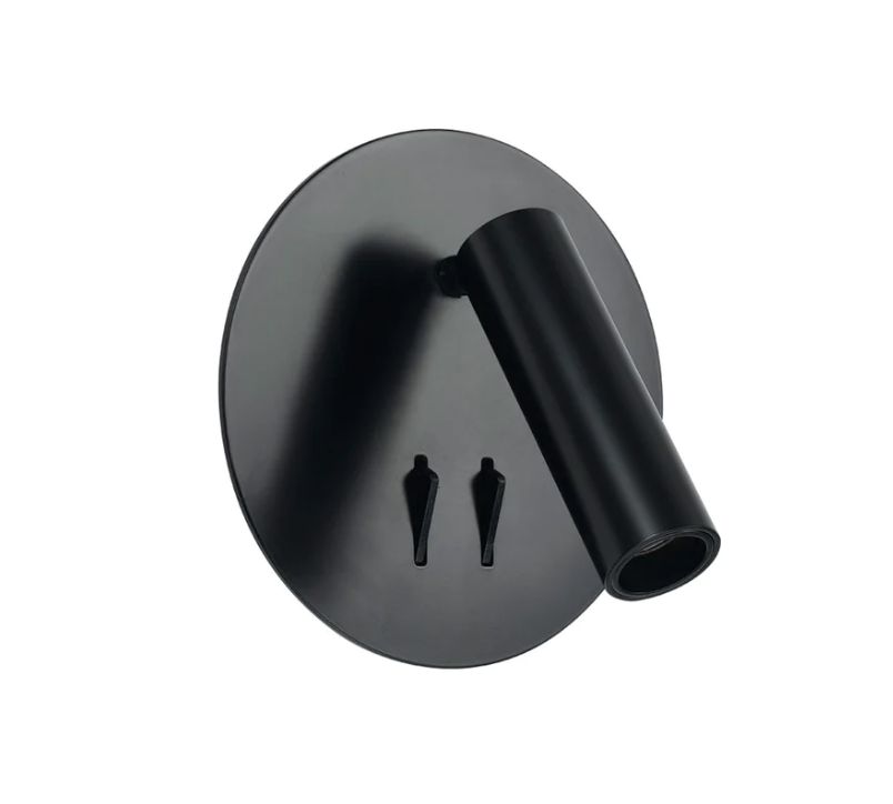 Telbix Esra Wall Light Black