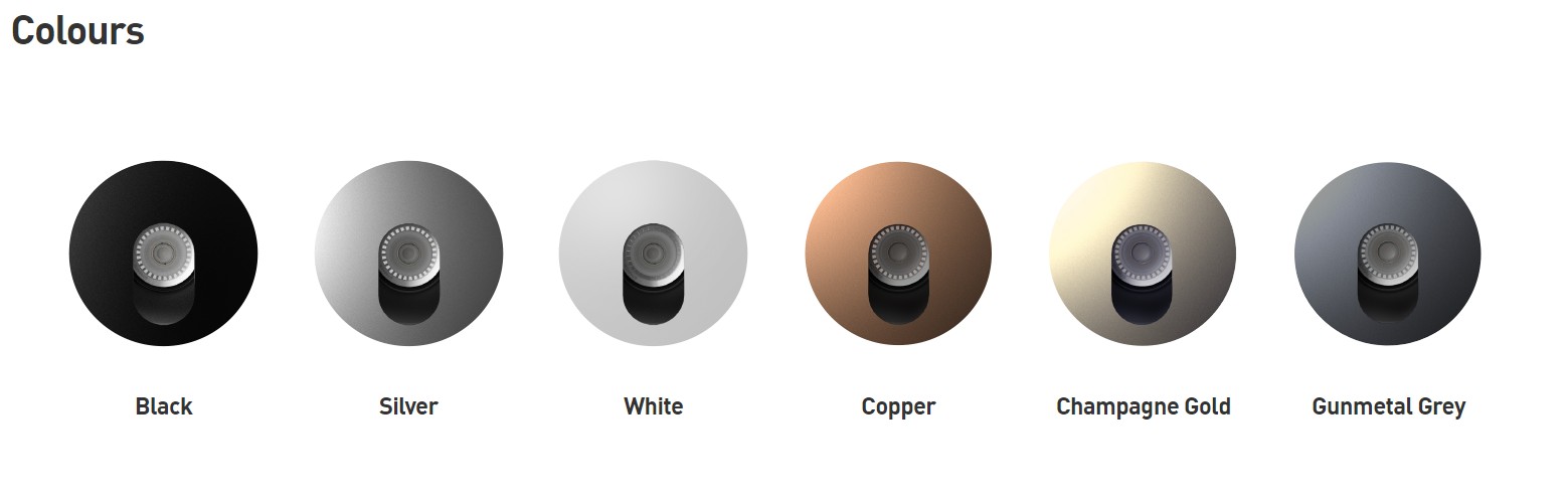 Fascia Colour Options