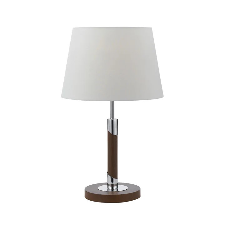 Telbix Lighting Belmore Walnut Table Lamp