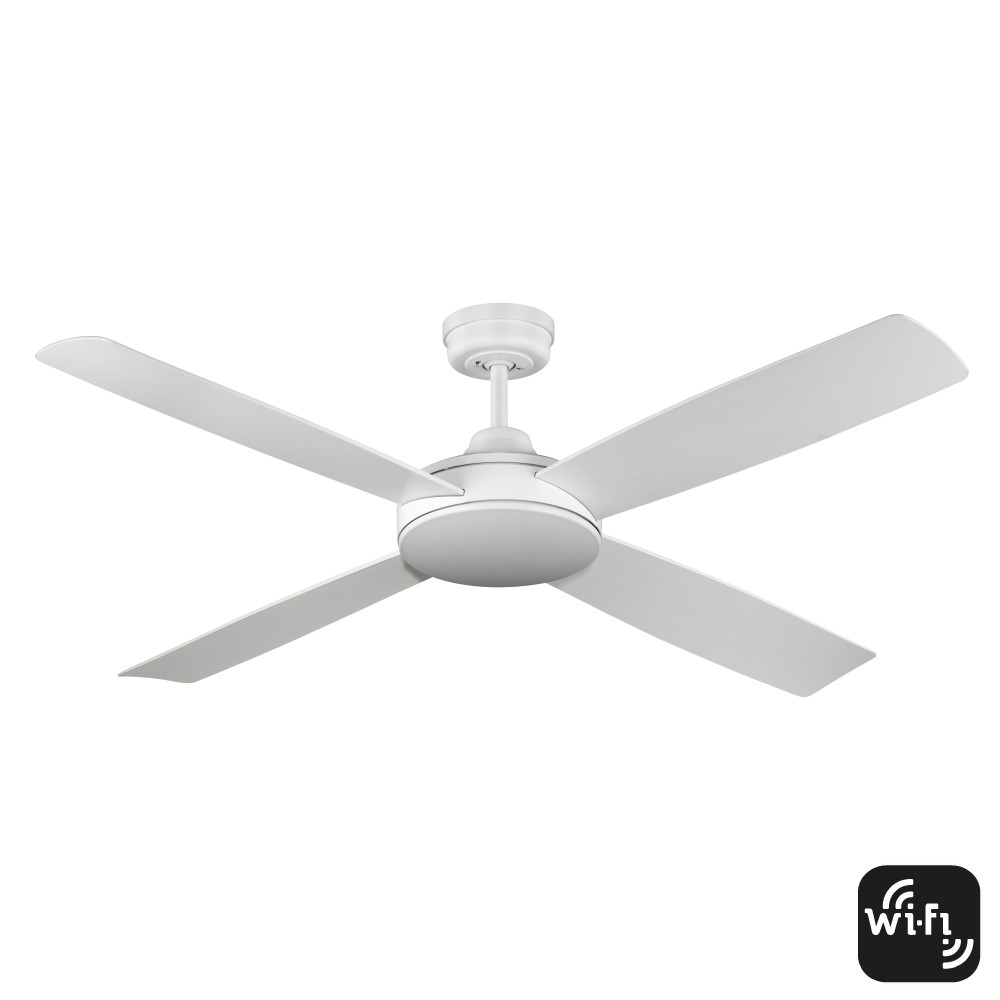 Mercator IKUU Smart Ceiling Fan- Anova FC1140WHWIFI - White