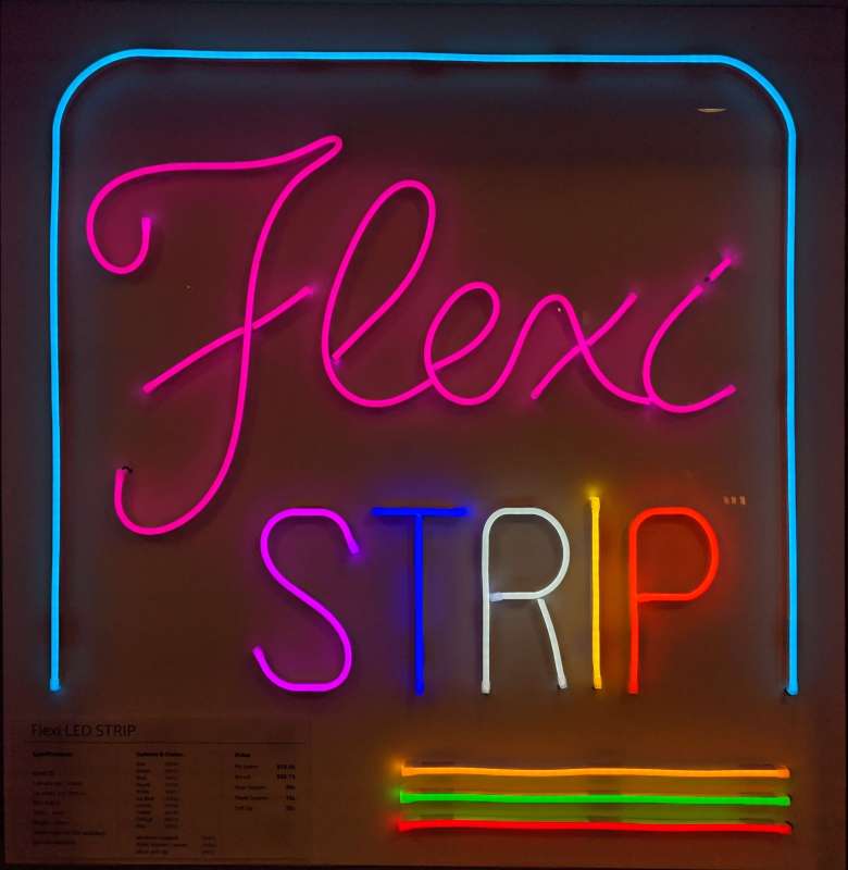 Flexi Neon LED Lighting Strip | Custom Sign