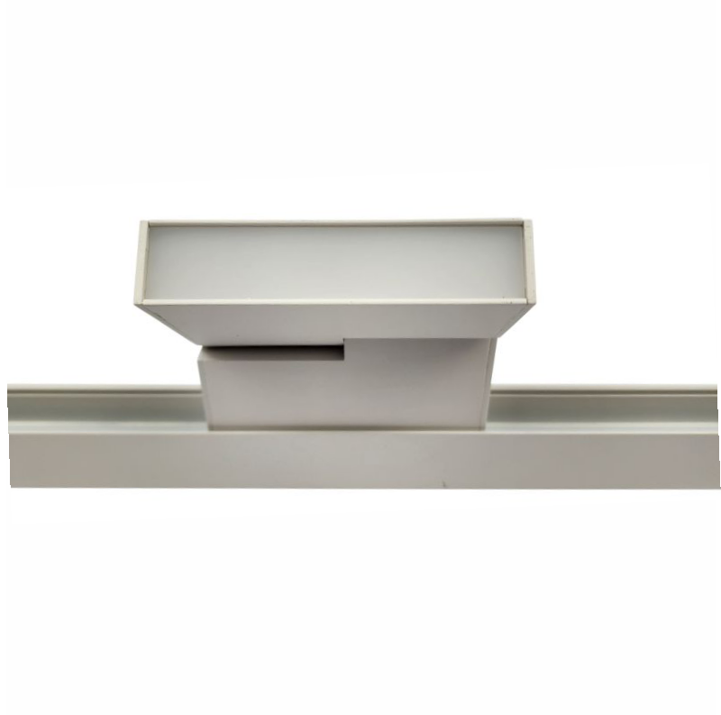 Magnetic Track Fold 10 - 8watt Adjustable wall washer - White in track