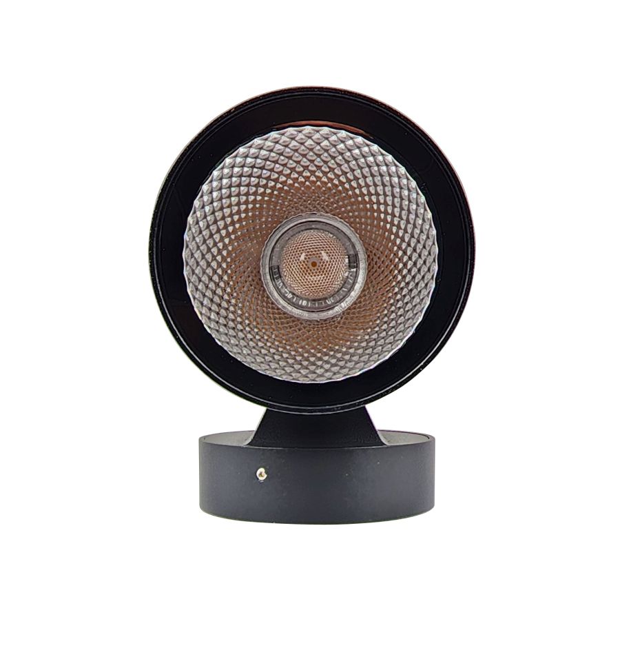 Ailia Imports Force 2 x 12watt LED Up / Down Pillar Lights - Black end