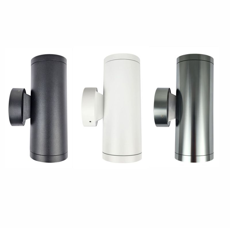 Ailia Imports Force 2 x 12watt LED Up / Down Pillar Lights