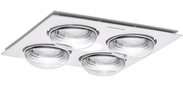 Martec Forme 4 Heat bathroom heater White - MBHF4LW