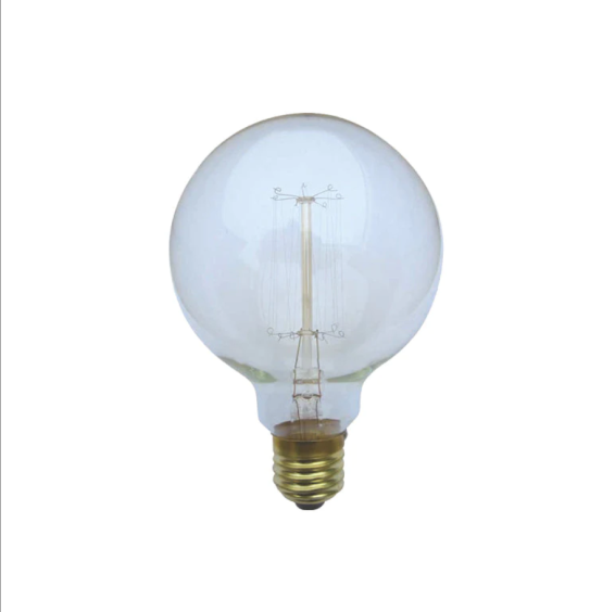 CLACFB25ES CLA 25W G125 Halogen E27 Carbon Filament Globe