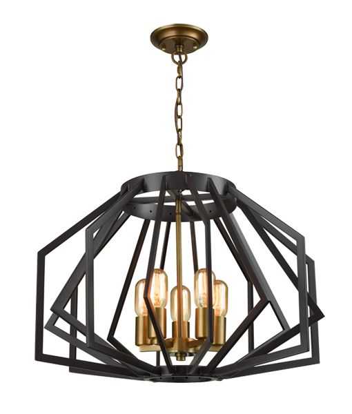 Gamba 1 Black Pendant